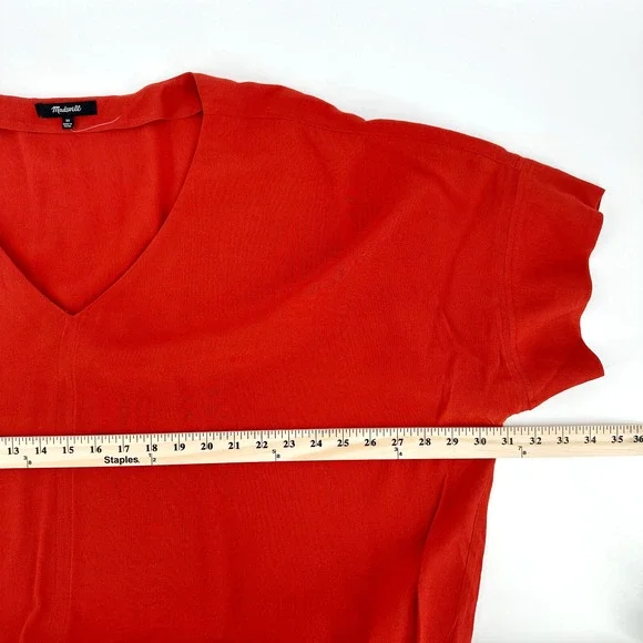 Madewell Womens Shift Dress 3X Drop Shoulder Beach Boho Minimalist Lagenlook - Picture 6 of 10